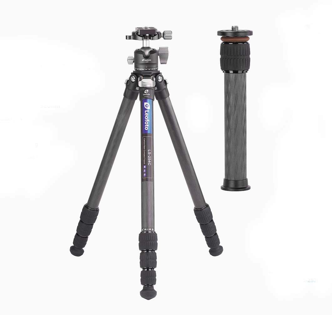 Amazon | leofoto LS-254C + LH30 (センターポール付き) | leofoto | 三脚